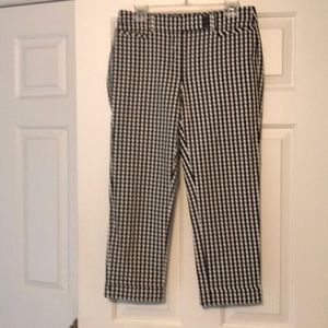 White House Black Market Slim Crop Pants